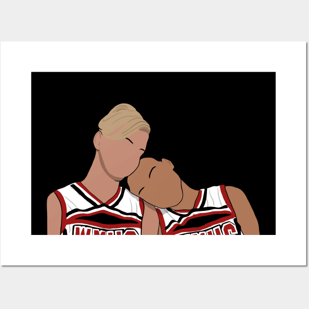 Glee Brittany & Santana Wall Art by Hevding